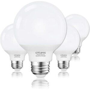G25 LED Globe Light Bulbs, 5W Vanity Light Bulb (60W Equivalent),Daylight 4000K